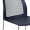 Flash Furniture Navy Plastic Stack Chair RUT-498A-NY-GG - alternate 9